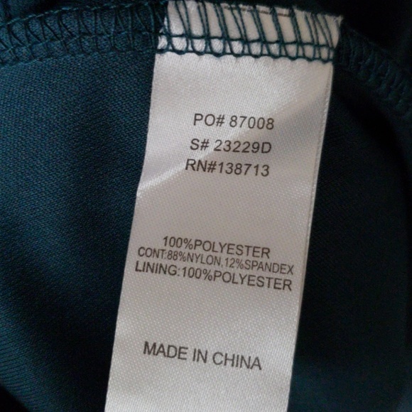 ModCloth Lace Trim Evergreen A-Line Dress - Picture 5 of 6